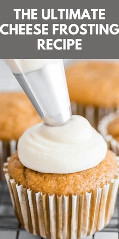 the ultimate cheese frosting recipe for cupcakes