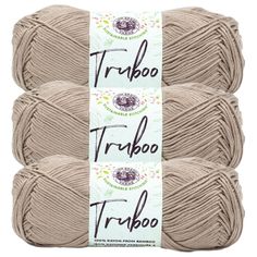 PRICES MAY VARY. BAMBOO KNITTING YARN: Each cake of this colorful yarn weighs 3.5 oz. (100 g) and is 241 yd. (220 m) long—enough knitting and crocheting yarn for all your projects! BEAUTIFUL, SOFT YARN: Make lovely knitted or crocheted clothes, blankets, and more with our soft craft and crochet yarn. Capture the vibrant colors and amazing drape in your craft projects. FIBER COUNT: Our Truboo Yarn is made from 100% rayon from bamboo. It is rated CYC #3 light and is a good yarn for lightweight, br Truboo Yarn, Weaving Kit, Bamboo Yarn, Knitting Gauge, I Love This Yarn, Lion Brand Yarn, Weaving Projects, Knitting And Crochet, Lion Brand