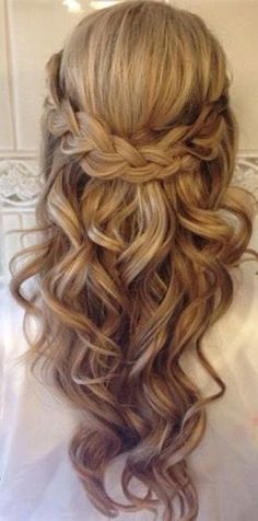 Down Hairstyles For Long Hair, Classic Wedding Hair, Romantic Wedding Hair, French Braid Hairstyles, Down Hairstyles