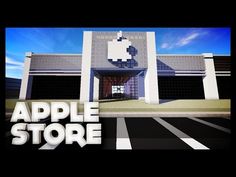 an apple store is shown in the middle of a video game with text overlaying it