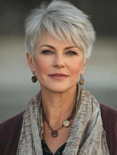 Short Hair Styles For Women Over 60 Chic, Shorter Layered Haircuts, Spiky Hairstyles, Haircuts 2024, Short Spiked Hair, Short Spiky Hairstyles, Short Silver Hair