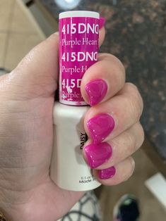 Summer Dnd Nail Colors, Dnd Nails, Dark Pink Nails, Nail Magic, Pedi Ideas