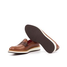 James Lu Loafers - Q by QS Style Loafers, Brown Paint, Brown Box, Fine Print, Classic Shoes, Handmade Shoes, Loafers Men, Natural Color, Jogging