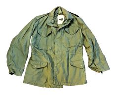 Military Fatigue Small Reg Field Jacket Coat OD-Green US Army Men Boys #226 Military Event Parka With Pockets, Long Sleeve Military Parka With Pockets, Army Men, Field Jacket, The Military, Men Boys, Us Army, Jacket Coat, Stand Up