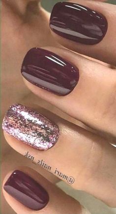 Nails Valentines, Nails Sparkle, Modern Nails, Short Nails Art, Thanksgiving Nails, Ideas Nails