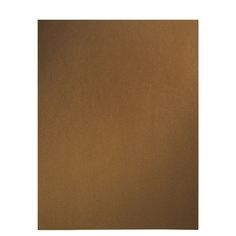 a brown paper sheet on a white background