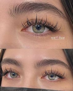 Lash Extension On Hooded Eyes, Anime Lashes Wink Bar, Eyelashes For Different Eye Shapes, Lash Extentions Downturned Eyes, Natural Looking Hybrid Lashes, Whisky Natural Lash Extensions, Upturned Eyes Lash Extensions, Eyelash Extensions Doe Eye, Lash Extensions Mapping Styles Natural