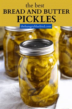 the best bread and butter pickles in a jar