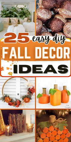 25 easy diy fall decor ideas