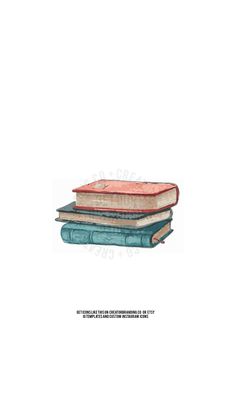 three books stacked on top of each other in front of a white background with the words,