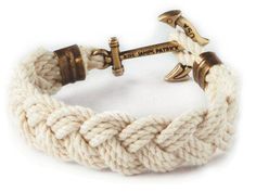 Mariner and Cape Poge Bay Kiel James Patrick Bracelet, Sailor Bracelet, Kiel James Patrick, James Patrick, Anchor Bracelet, Kids Growing Up, Knot Bracelet, Jewelry Lookbook, Stylish Watches