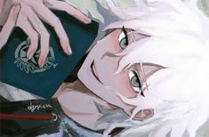 Nagito hot guy anime Danganronpa Art Style Inspiration, Game Art