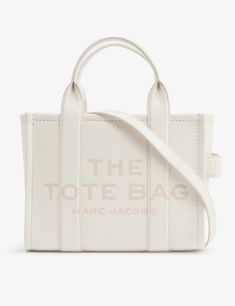 Marc Jacobs Tote Bags | Selfridges Marc Jacobs Tote, Girly Bags, Small Tote Bag, Pretty Bags, Marc Jacobs Bag, Mini Tote Bag, The Tote Bag, Medium Tote, Mini Crossbody Bag