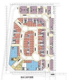 the site plan for an apartment complex in hong's central district, which is currently under