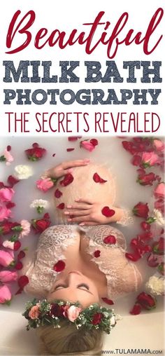 the secrets revealed in beautiful milk bath photography