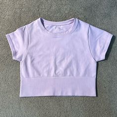 Questions? Leave A Comment Below! Lavender Sports Top With Stretch, Lavender Stretch Sports Top, Stretch Lavender Sports Top, Lavender Stretch Athleisure Tops, Purple Seamless Stretch Tops, Stretch Lavender Tops In Athleisure Style, Stretch Lavender Tops For Athleisure, Purple Seamless Sporty Top, Lavender Stretch Top For Yoga