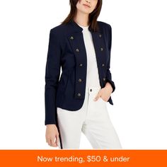 in stock Tommy Hilfiger Fall Workwear Blazer, Tommy Hilfiger Workwear Blazer For Fall, Tommy Hilfiger Blazer For Workwear In Fall, Tommy Hilfiger Blazer For Fall Workwear, Tommy Hilfiger Long Sleeve Workwear Blazer, Tommy Hilfiger Spring Workwear Blazer, Tommy Hilfiger Fitted Long Sleeve Blazer, Tommy Hilfiger Spring Blazer For Work, Tommy Hilfiger Long Sleeve Blazer For Work