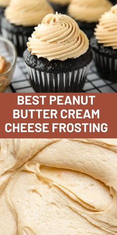 the best peanut butter cream cheese frosting for cupcakes