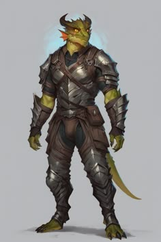 an image of a creature in armor