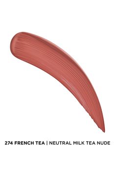 What it is: A nondrying, semi-matte liquid lipstick that delivers ultrapigmented, lightweight lip color that lasts all day. What it does: This ultrathin, weightless lip ink leaves your lips saturated in vibrant color that lasts all day with a single swipe. Its patented curved applicator ensures ultimate precision without the use of a liner, and it won't feather or bleed. It's infused with rose extract, which leaves your lips feeling soft, nurtured and comfortable all day long. How to use: Use th Ink Leaves, French Tea, Rose Extract, Lips Shades, Matte Liquid Lipstick, Lip Color, Liquid Lipstick, Lip Colors, How To Use