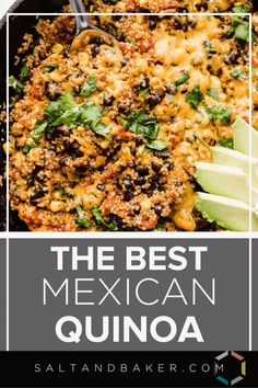 the best mexican quisadilla recipe in a skillet with text overlay