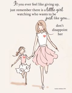 Mom and Daughter Art Art for Moms by RoseHillDesignStudio, $20.00 Heather Stillufsen, Lovely Quotes, Feel Like Giving Up, Mother And Daughter