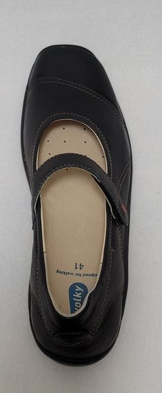 The perfect wear-everywhere pair, these mary janes treat toes to a day of style and comfort. Luxurious leather construction combines with an anatomically shaped footbed to guarantee more relaxed footsteps, while an adjustable strap across the top promises a personalized fit.Hook and loop closureLeather upperLeather liningCork / latex / memory foam removable insoleMan-made soleMade in Mexico Walking Shoes Women, Boys Boots, Girls Boots, Kids Outfits Girls, Mens Shoes Boots, Walking Shoes, Hook And Loop, Boys Shoes, Shoes Heels Boots