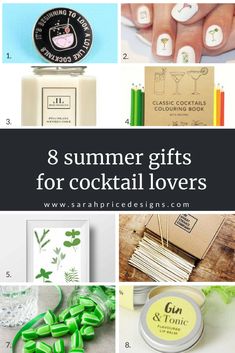 8 summer gifts for cocktail lovers that are easy to make and perfect for any occasion