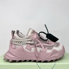 Off-White Virgil Abloh Odsy 1000 Women's Sneakers  100% Original & Authentic Guaranteed! Size: 5 US / 35 EU Color: Pink Beige Style Code: OWIA180S22FAB0016130 Brand New In Box With Dust Bag! Signature Zip Tie Tag Logo Patch To The Side Round Toe Front Lace-Up Fastening Pull-Tab At The Heel Vulcanized Rubber Sole All our items are 100% Authentic Guaranteed  Item pictured is item being sold. Please review all pictures carefully before purchasing. Please feel free to message me with any questions! Odsy 1000, Off White Virgil Abloh, Off White Virgil, Beige Style, Zip Ties, Virgil Abloh, Pink Beige, Pull Tab, Women's Sneakers