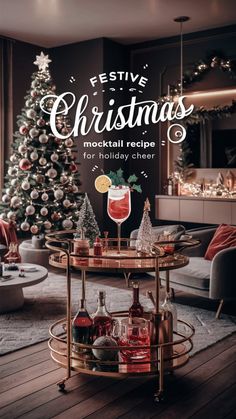 Celebrate the holiday season with this cheerful festive mocktail recipe! Perfect for Christmas gatherings, it’s a delicious and refreshing drink that everyone will love, from kids to adults. Festive Mocktail, Recipe For Christmas