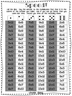 a printable worksheet with numbers and times for the word spadv