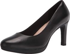 Amazon.com | Clarks Women's Ambyr Joy Pump | Pumps Sleek Dress, Gorgeous Heels, Beautiful Heels, Womens Shoes High Heels, Pump Dress, Online Sales, Black Pumps