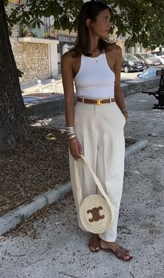 European Fashion Summer, European Summer Outfits, Europe Outfits, Italy Outfits, Paris Outfits, Looks Street Style, Looks Chic, Summer Fashion Outfits, Looks Style