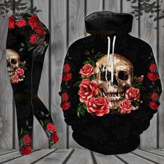 Black Rose Flower Skull Legging and Hoodie Set available in T-shirt, hoodie, tank top, longsleeve, multi color and size S M L XL XXL 3XL 4XL 5XL. Shipping from the US. Easy 30 day return policy - Shop now! 6.1-ounce, 100% cotton .Double-needle neck, sleeves and hem; Roomy Unisex Fit. Ash is 99% cotton, 1% poly; Sport Grey is 90% cotton, 10% poly; Dark Heather is 50% cotton, 50% polyester .Decoration type: Digital Print. Made by Gildan Rose Tshirt, Black Rose Flower, Flower Hoodie, Skull Leggings, Leggings Hoodie, Skull Face, Hoodie Set, Skull Fashion, Flower Skull