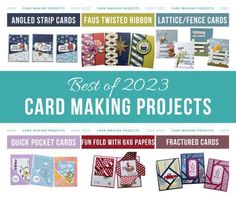 the best of 2013 card making projects