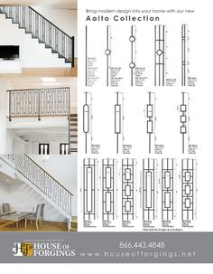 the stairs and railings are shown in this architectural drawing