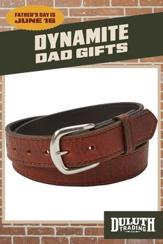 Talk about an American original! Our richly textured belt is genuine USA bison leather tanned and crafted in the USA by family-owned companies with decades of know-how. Rustic Leather Belt Buckles For Ranch, Rugged Leather Belt Buckles In Distressed Brown, Rugged Brown Belt Buckles With Leather Strap, Rugged Distressed Brown Leather Belt Buckles, Rugged Leather Belt Buckle In Distressed Brown, Rugged Distressed Brown Leather Belt, Rustic Leather Belt Buckle With Removable Belt, Adjustable Rustic Leather Belt Buckles, Classic Brown Belt For Ranch