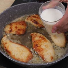 Chicken Cooked In Milk, Recipes Learn Chicken, Soft Chicken Recipes, Chicken Dishes For Kids, Chicken Dishes For Dinner Healthy, Breast Chicken Recipes, Soft Food Dinner Ideas, Chicken Breast Ideas, Soft Meals