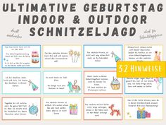 the ultimate guide to getting started in german with pictures and text, including an image of birthday