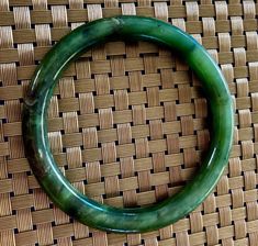 New! Vintage Natural Jadeite Nephrite jade 8mm sage green bangle bracelet 2 5/8 inch was just added to eBay. Check it out! #eBay #eBaySeller Nephrite Jade, Jade Bangle, Gemstone Bracelets, Stone Bracelet, Sage Green, Cute Jewelry, Jade, Bangle Bracelets, Natural Gemstones