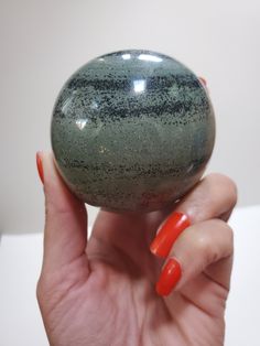 Beautiful Natural Medicine King Stone Sphere. Its 71mm and is 1lb 3.7oz, very neat looking. Great collectors piece. mk3 I'm adding new items daily so follow me. I have many other crystals in my shop. Any questions feel free to ask. Thanks for looking! Stone Sphere, Stone Crystal, Green Crystal, Crystal Sphere, Green Crystals, Crystal Items, Bead Charms, New Items