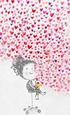 Hug Illustration Art, Happy Day Quotes, Whimsical Art Paintings, Pencil Sketch Images, Iphone Wallpaper Hd Nature, Sending Love, Watercolor Projects, Sweet Messages, Art Drawings For Kids