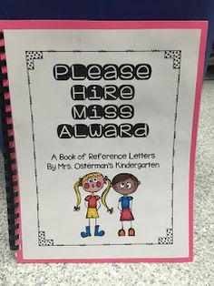 there is a book about children's names on the front and back cover, which reads please here miss always