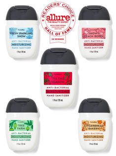 Holiday Moisturizing PocketBac Hand Sanitizers, 5-Pack | Bath & Body Works Hand Sanitizer Bath And Body Works, Bath And Body Works Hand Sanitizer, Hand Sanitizer Gift, Hand Sanitizers, Car Fragrance, Hand Candle, Beauty Expert, Clean Hands, Christmas 2024