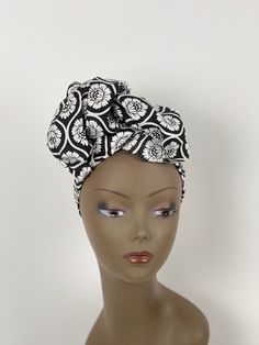 This ankara head tie is absolutely gorgeous. Great gifts for Christmas, great for any occasion . Made with 100% Ankara cotton fabric. Pre-tied There is a elastic on the back Care Instructions -Machine Wash and Air Dry or Dry Clean Adjustable Cotton Turban With Matching Headband, Black Cotton Headwrap One Size, Cotton One Size Headwrap Headband, One Size Cotton Headband Headwrap, One Size Cotton Headwrap, Fitted Cotton Headwrap Headband, Cotton Turban With Matching Headband, Chiffon Kaftan, Head Tie