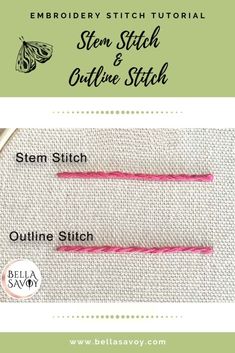 the stitches are stitched together to make an embroidery pattern for each stitcher's needle