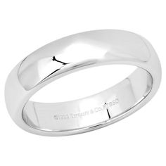 TIFFANY & Co. Forever Platinum 6mm Lucida Wedding Band Ring 11.5 Men's Metal: Platinum Size: 11.5 Band Width: 6mm Weight: 16.70 grams Hallmark: ©1999 TIFFANY&Co. PT950 Condition: Brand new, never worn, comes with Tiffany box Tiffany price: $3,050 Authenticity Guaranteed Tiffany Wedding Band, Tiffany Setting, Tiffany Box, Tiffany Diamond, Aquamarine Necklace, Gilded Age, Platinum Engagement Rings, Wedding Band Ring, Modern Ring