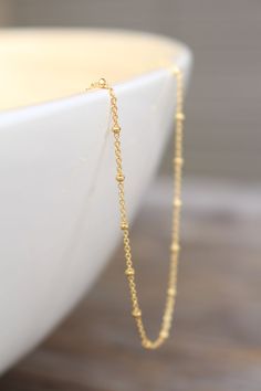 Gold Plated Satellite Chain Necklace, Gold Satellite Chain Necklace, Gold Satellite Chain Necklace As Gift, Gold Jewelry With Delicate Chain And Round Beads, Dainty Gold Chain Necklace For Gift, Delicate Gold Chain Necklace As Gift, Dainty Gold Chain Necklace Gift, Delicate Gold Chain Necklace For Gift, Gold Link Jewelry With Satellite Chain