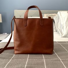 As Good As New! I Take Care All My Things By Barely Ever Wearing/Using Them! No Smell. No Marks. Top Zip Crossbody Madewell Brown Purse, Madewell Large Bag, Madewell Bags, My Things, Take Care, Crossbody Bags, Madewell, Bag Lady, Tote Bag