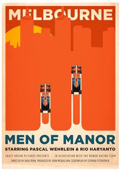 an old poster advertising skis for men of manor